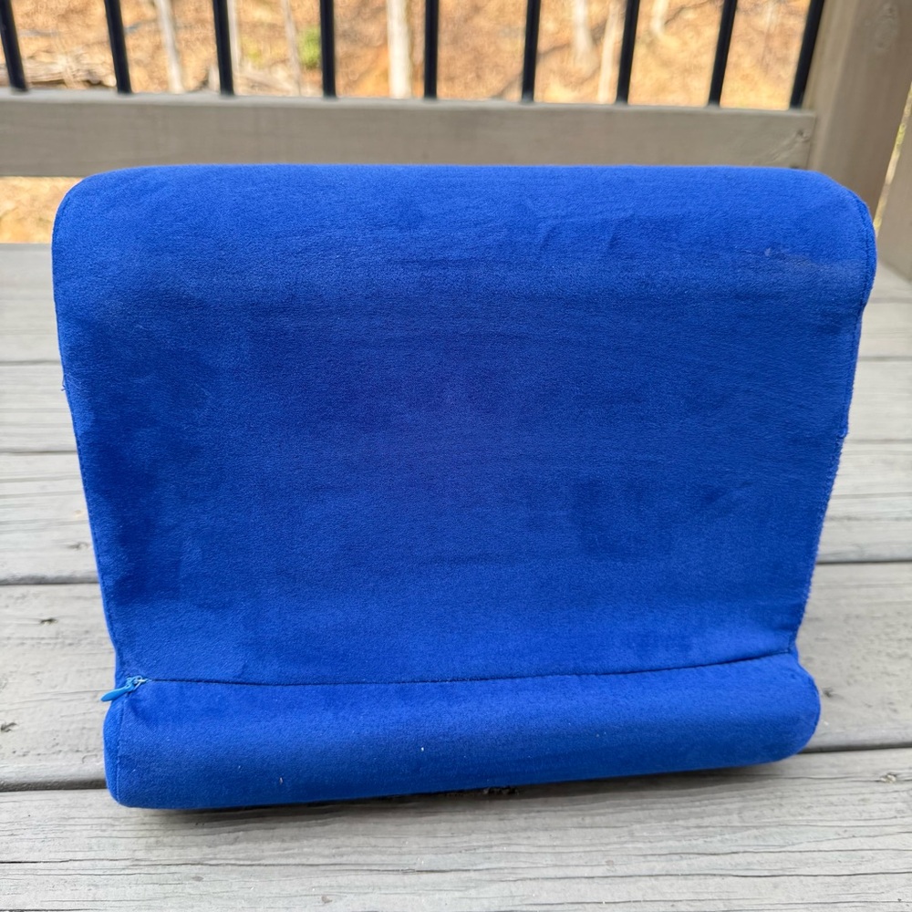 Pillow Pad Tablet Holder Multi-Angle Soft Pillow Lap Stand Phone Cushion in Blue - Picture 7 of 10